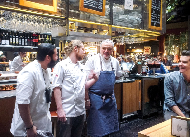 Antalet tapasrestauranger i Sverige har ökat lavinartat och idag finns hundratals. En av dem är Boqueria i Stockholm. Foto: Andreas Ivarsson